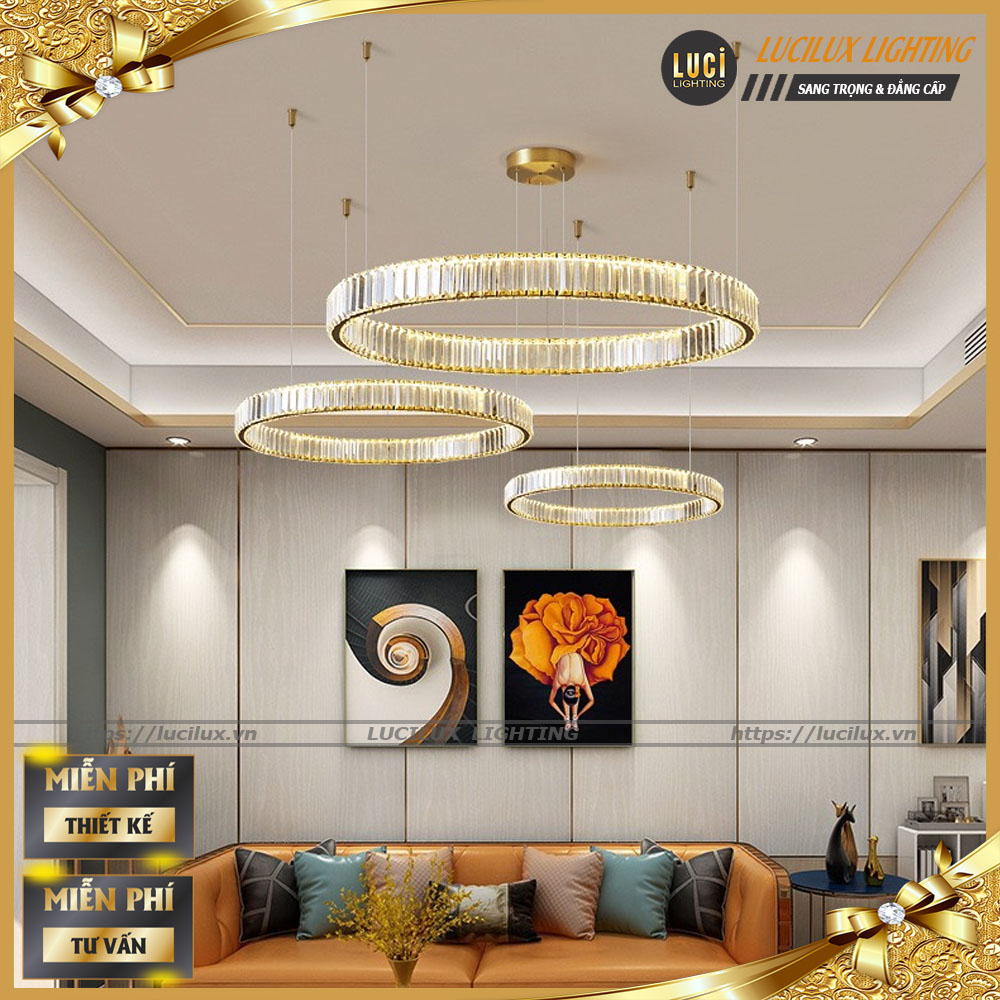 Đèn thả phòng khách LC-2509