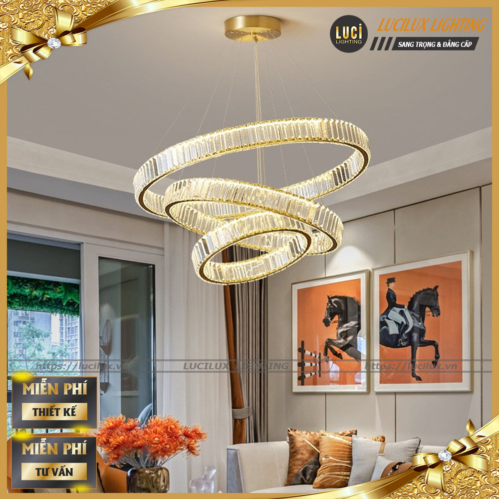 Đèn thả phòng khách LC-2509