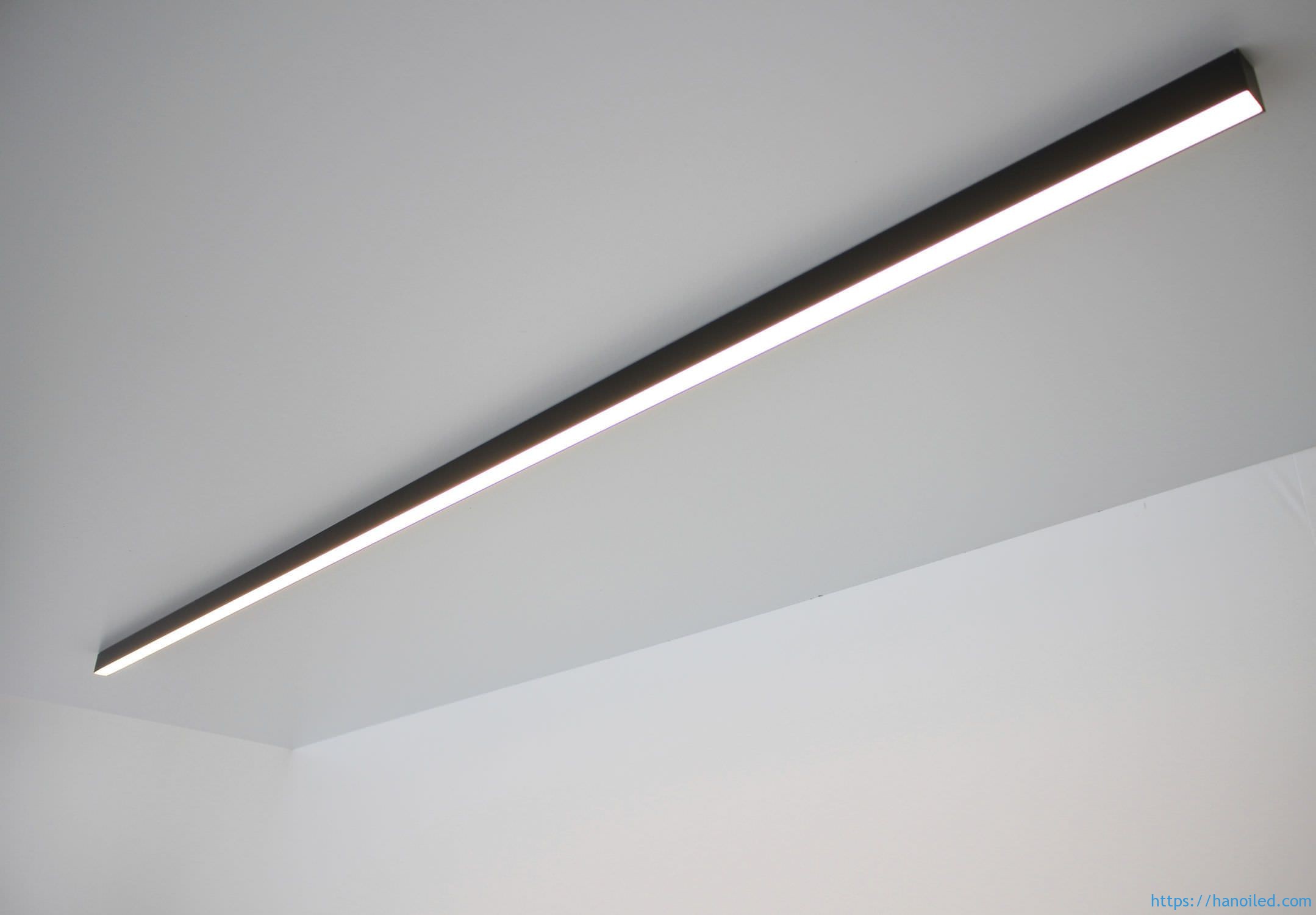 Đèn thanh nhôm lắp thả dài