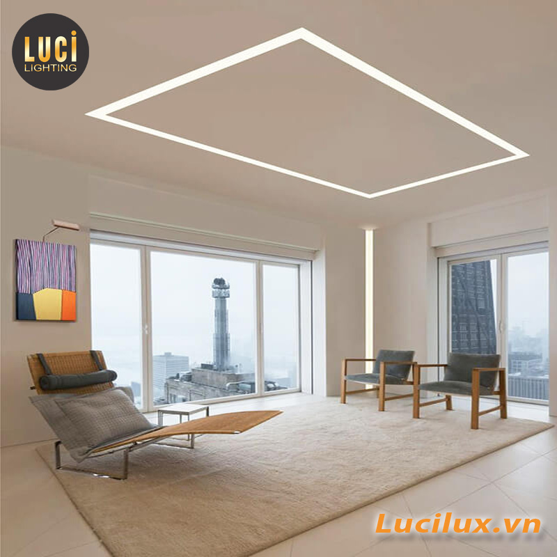 Đèn thanh nhôm lắp thả dài