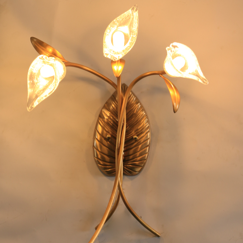 Đèn tường đồng pha lê K9 cao cấp LC-3103