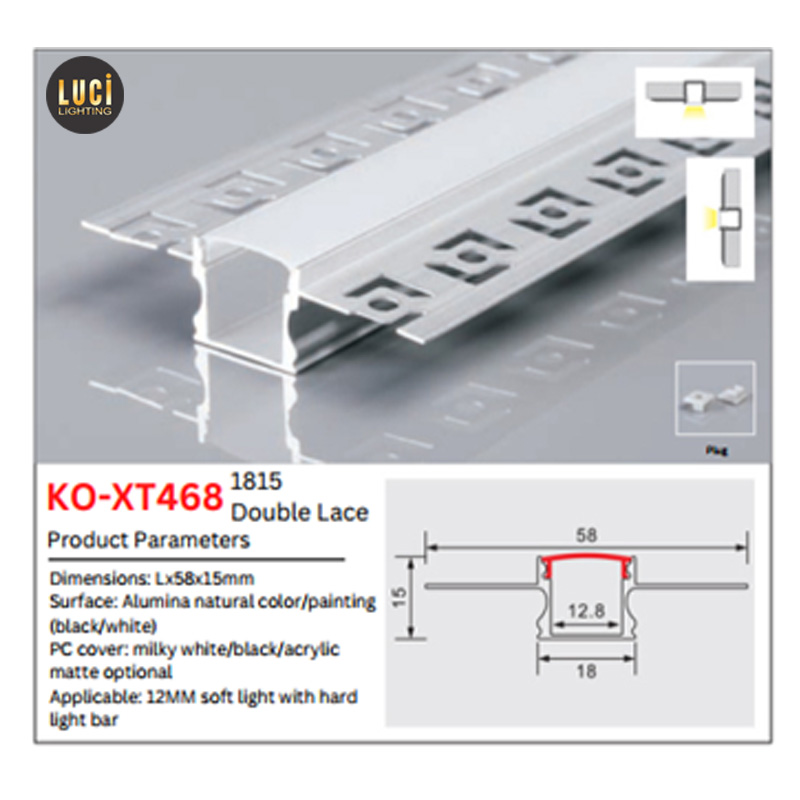 Nhôm âm trần thạch cao KO-XT468