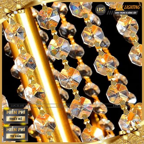 Đèn chùm pha lê thông tầng LC-2401