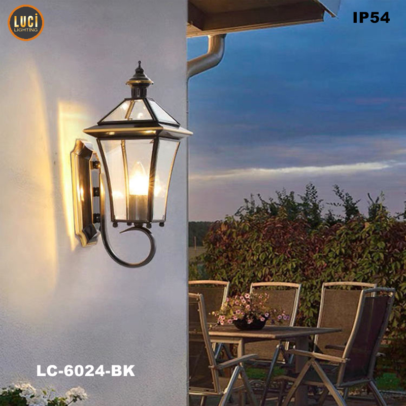 Đèn Tường đồng đen LC- B6024-BK
