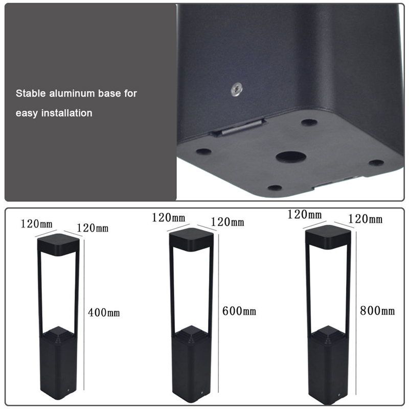 Đèn Bollard sân vườn LC-BL2091B