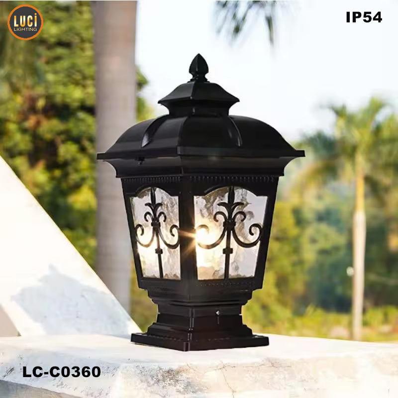 Đèn trụ cổng Châu Âu LC-C0360