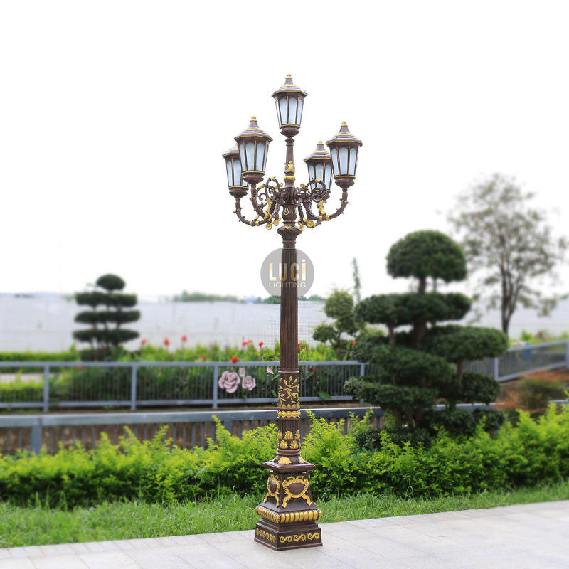 Cột đèn sân vườn cổ điển LC-GL056