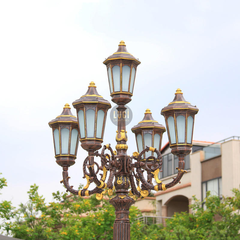 Cột đèn sân vườn cổ điển LC-GL056
