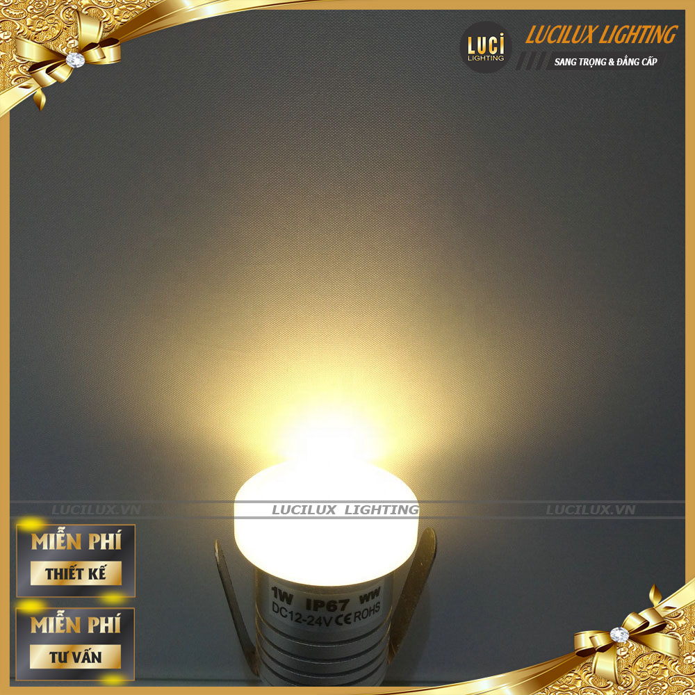 Đèn Led Âm tường, âm bậc cầu thang LC-WU3302A