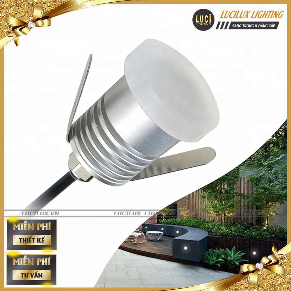 Đèn Led Âm tường, âm bậc cầu thang LC-WU3302A