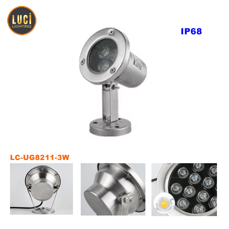 Đèn led âm nước LC-UG8211-3W