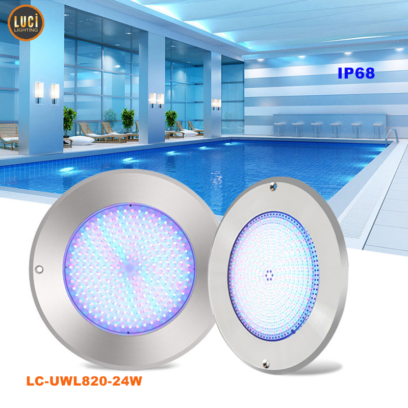 Đèn led ốp thành hồ bơi mỏng LC-UWL820-24W