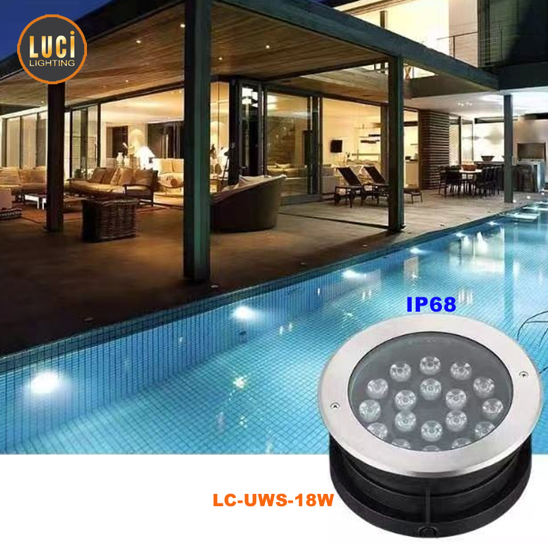 Đèn âm nước chôn đế LC-UWS-18W