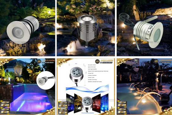 Đèn hồ bơi, âm nước đổi màu LC-UWL1309