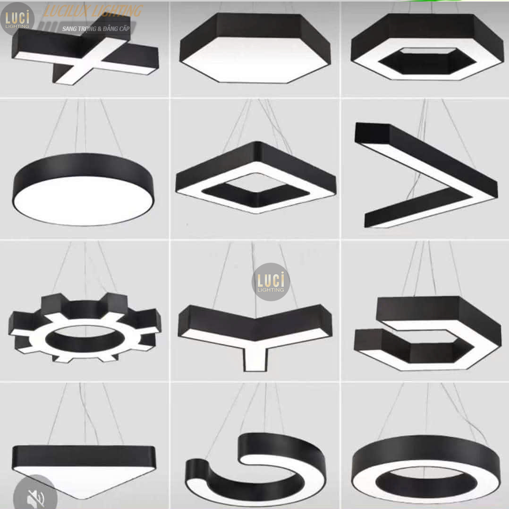 Đèn thả văn phòng LC-DT60