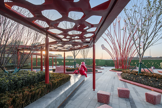 Cột đèn sân vườn hiện đại LC-PL1201