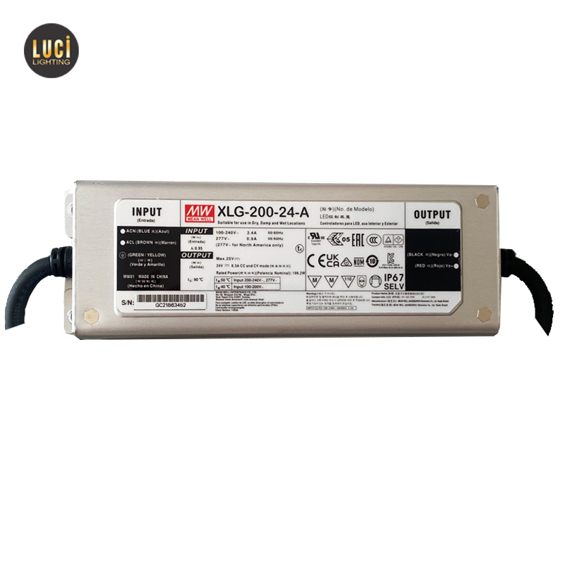 Nguồn Meanwell XLG-200-24-A (200W IP67)