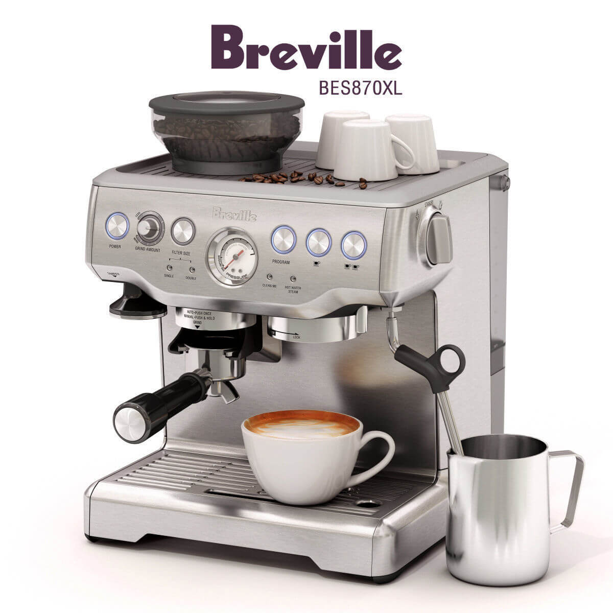 Máy pha cà phê Breville 870XL Lựa chọn tối ưu cho sự bắt đầu Công ty MADG