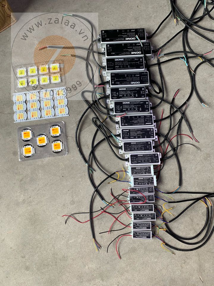 Linh kiện phục vụ cho lắp ráp, gia công thiết bị chiếu sáng công nghiệp OEM LED Lighting