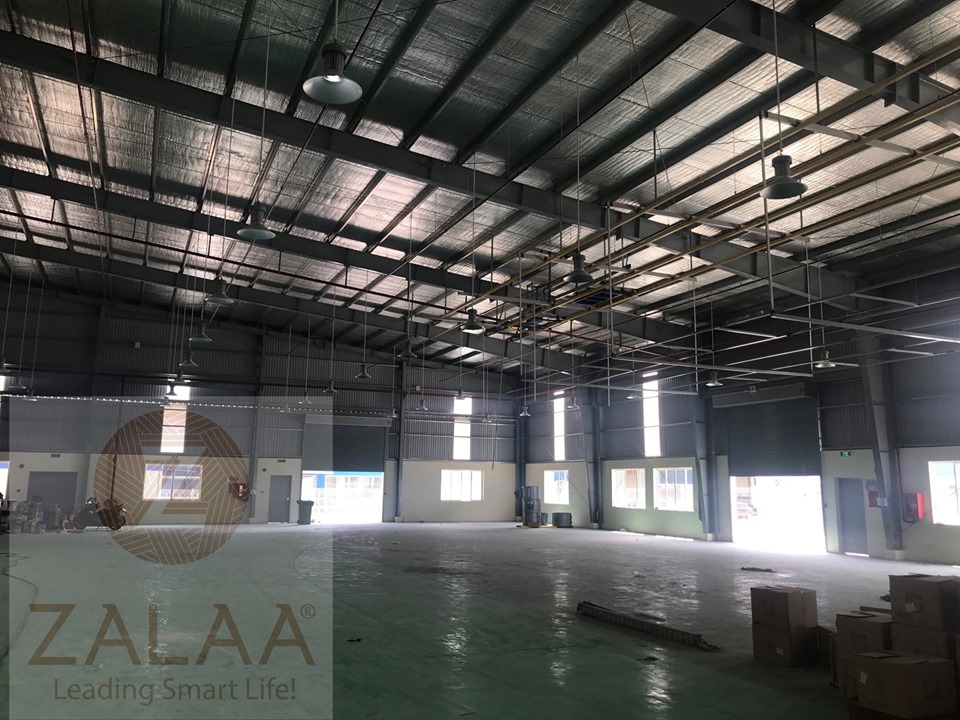 ZALAA cung cấp đèn chiếu sáng nhà xưởng chế biến gỗ hiện đại tại khu công nghiệp Bàu Bàng tỉnh Bình Dương