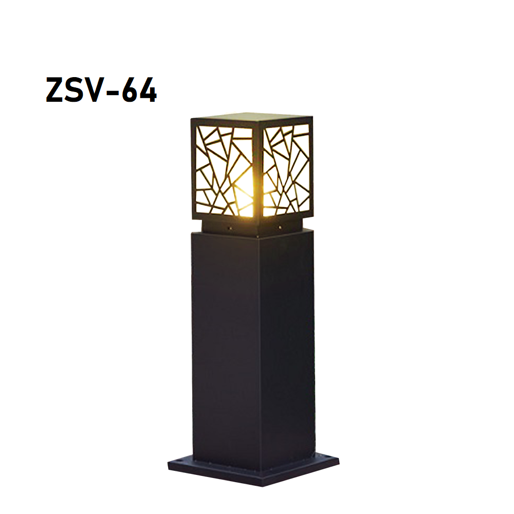 ✅ Trụ Đèn LED | Nấm Sân Vườn ZSV Kiểu dàng vuông cao từ 30cm đến 1m