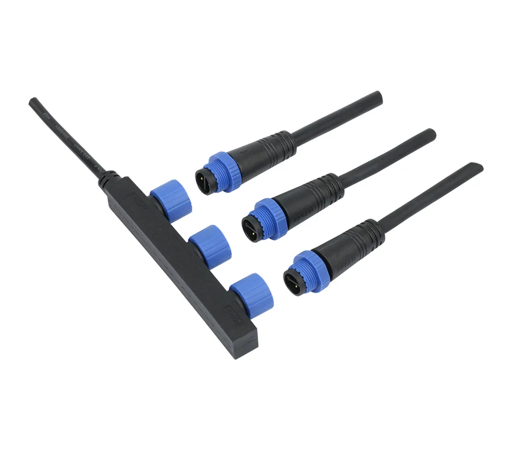 Đầu nối cáp nối 2 Pin chống nước M15 F IP68 cho đèn LED ngoài trời - Linh Kiện đèn led Zalaa