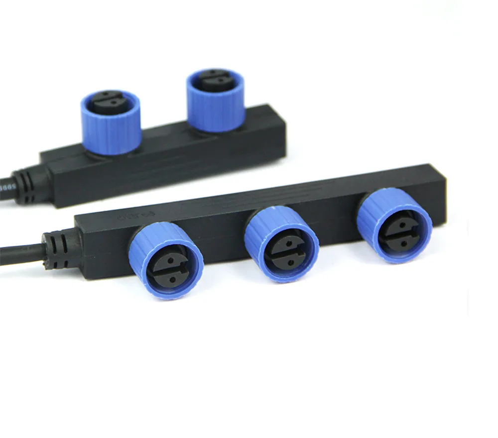 Đầu nối cáp nối 2 Pin chống nước M15 F IP68 cho đèn LED ngoài trời - Linh Kiện đèn led Zalaa