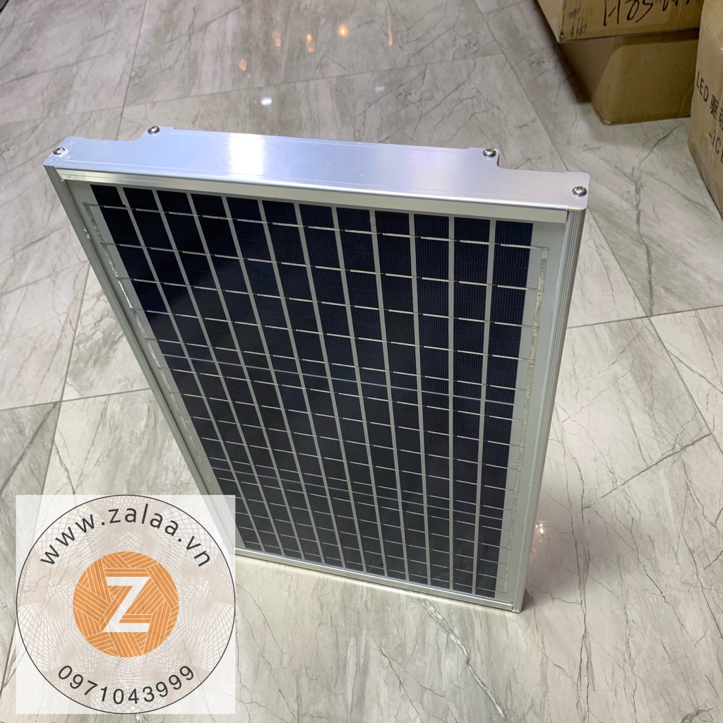 Đèn đường băng lượng mặt trời liền thể nhôm cao cấp 50w