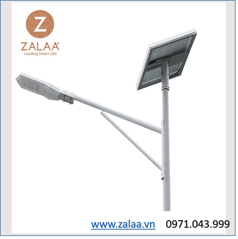 Đèn NLMT rời thể LED76W （Bao gồm thân đèn, bộ điều khiển, pin, Tấm pin NLMT, dây điện