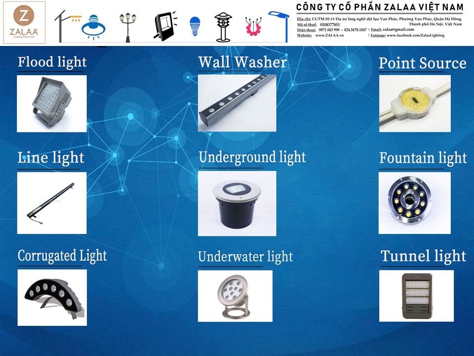 Đèn LED Trang Trí Tòa Nhà Building Cao Tầng, Chiếu Sáng Kiến Trúc Ngoài Trời