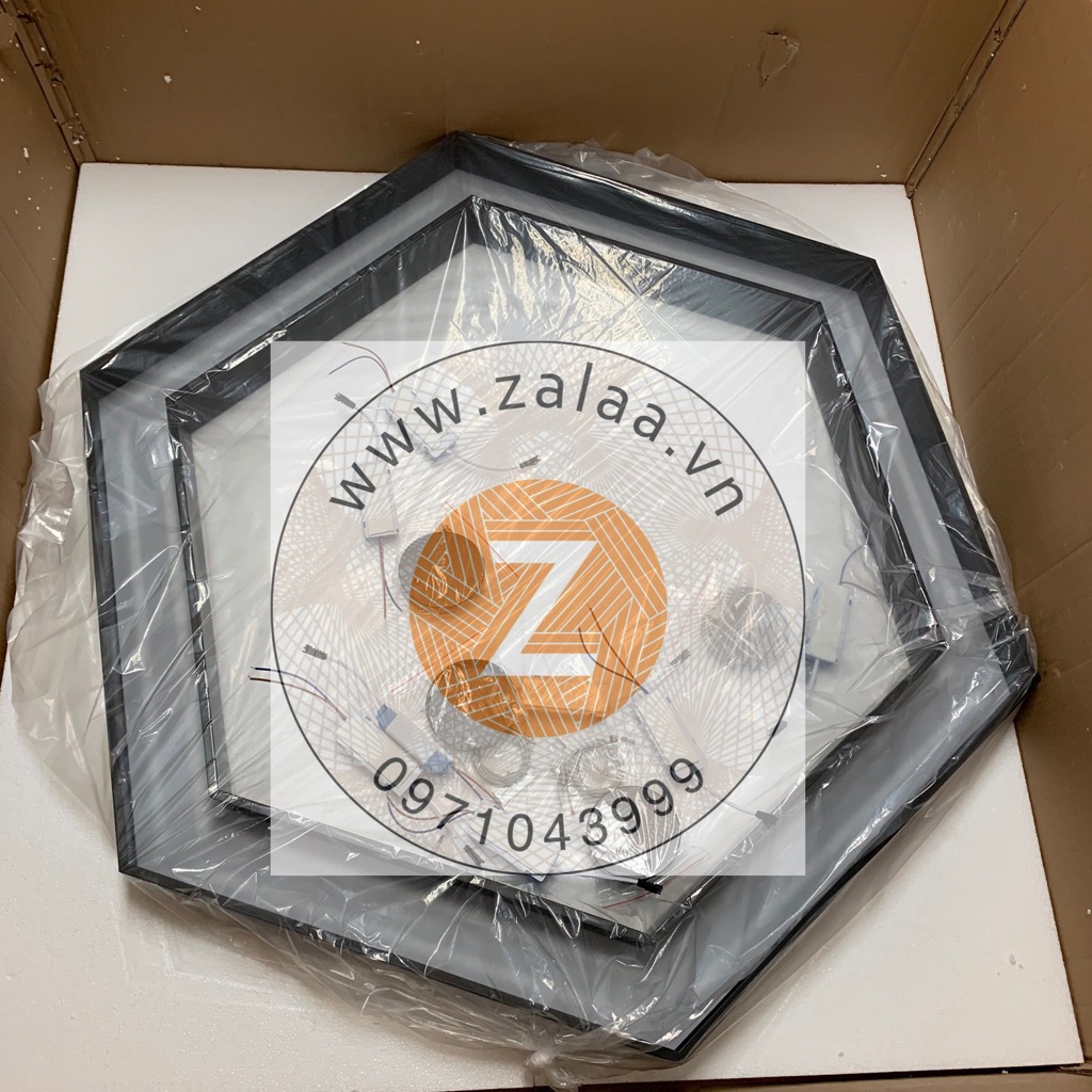 Đèn thả trần văn phòng lục giác gia công theo thiết kế