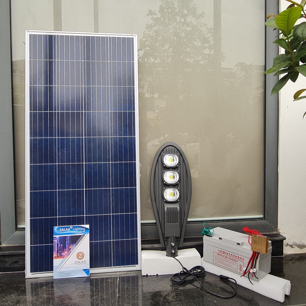 Bộ đèn đường năng lượng mặt trời đa công suất ZALAA 60w; 80w mã số ZLX-90S