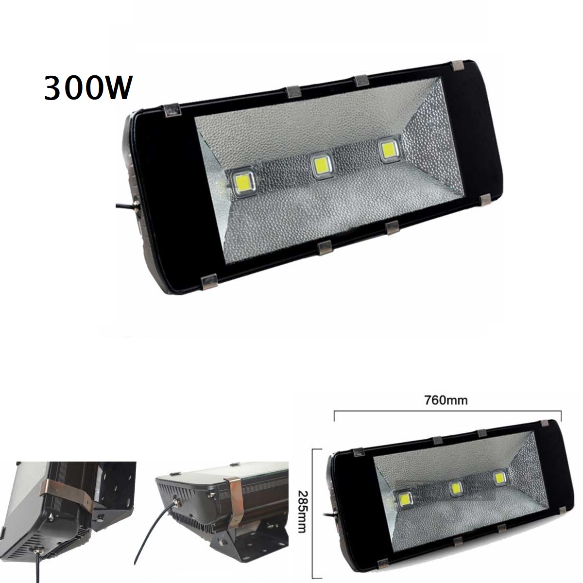 Đèn Pha LED Chiếu Sáng Hầm Lò - công suất từ 100W đến 400W