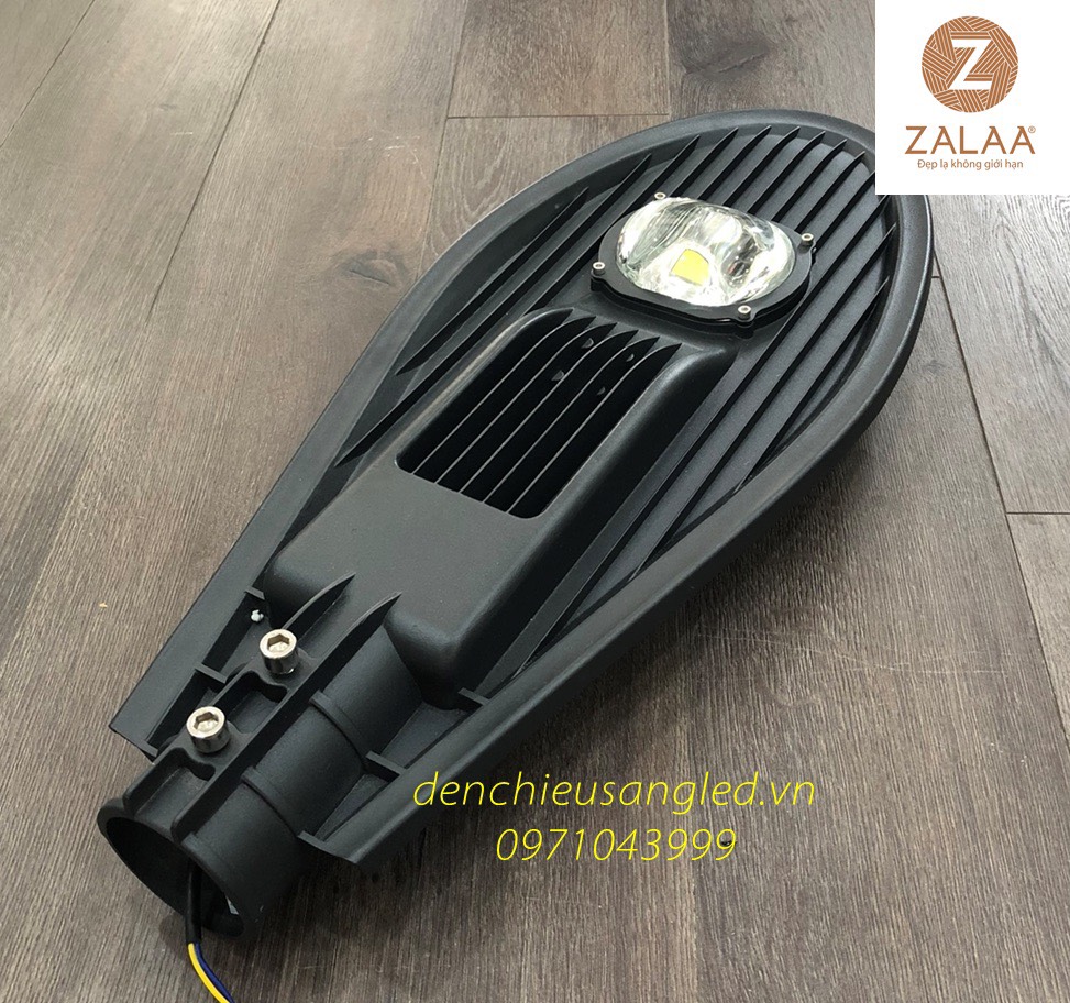 Đèn Đường LED 50W Chiếc Lá Mã sản phẩm ZLX50CC Zalaa - Bảo hành 2 năm