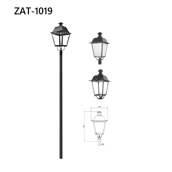 Các Mẫu Đèn Chiếu Sáng Công Viên, khu nghỉ dưỡng, khách sạn 20W, 30W, 40W, 50W, 60W