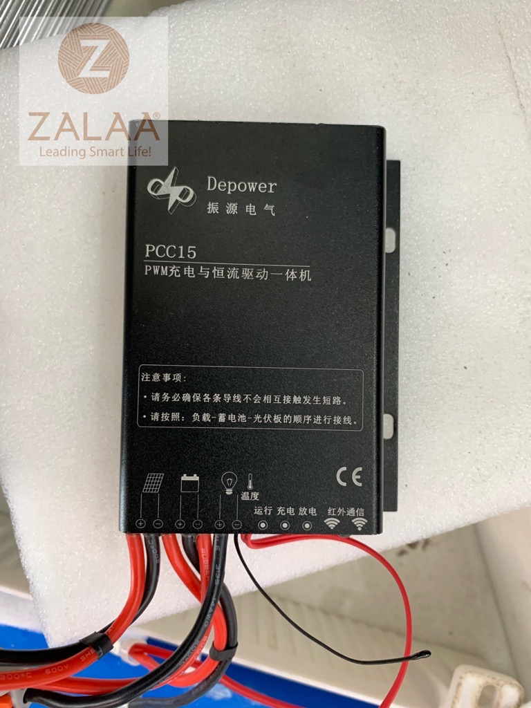 Bộ điều khiển đèn năng lượng mặt trời Mã số P1240 ZSML-100 ZALAA