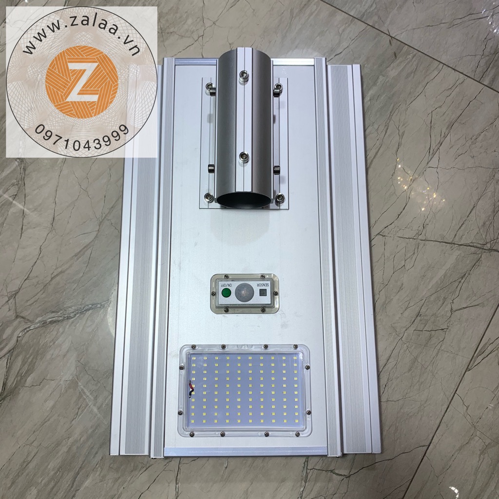 Đèn đường băng lượng mặt trời liền thể nhôm cao cấp 50w