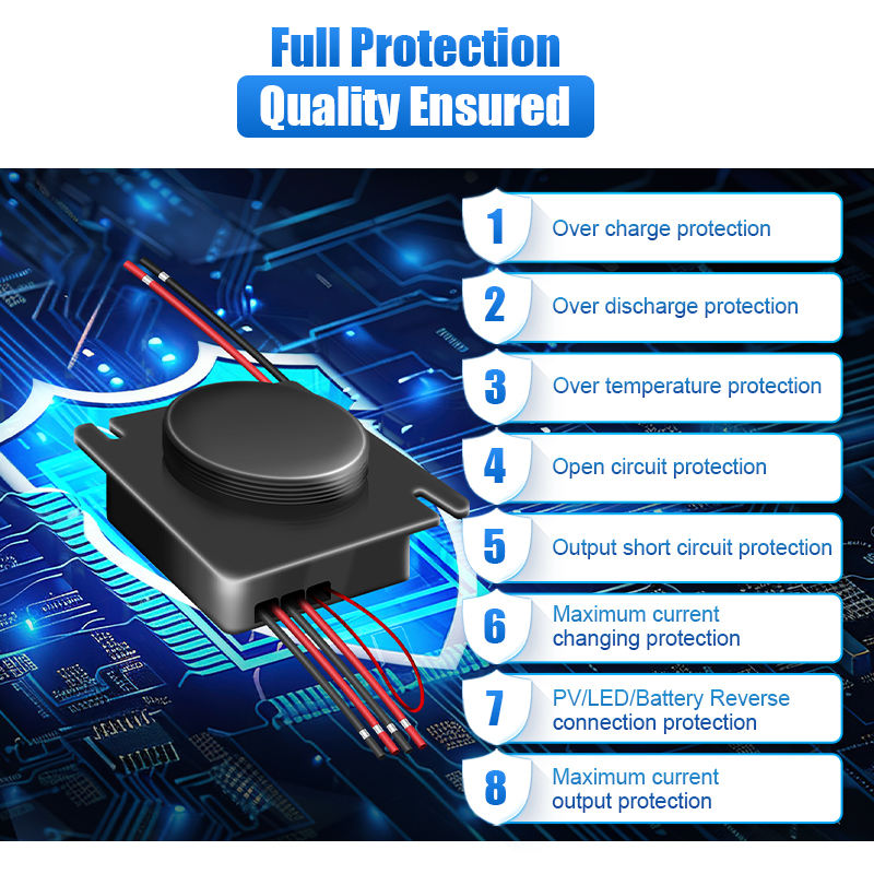 Bộ Điều Khiển Sạc Năng Lượng Mặt Trời MPPT Chống Nước ZALAA ZL-PDM-HK