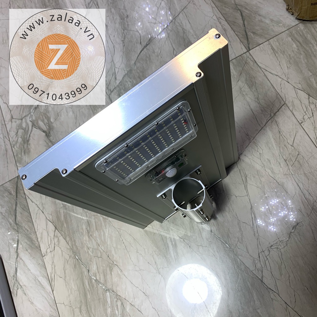 Đèn đường băng lượng mặt trời liền thể nhôm cao cấp 50w