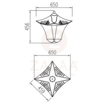Đèn Trang Trí Công Viên mã HG-C88G ZALAA