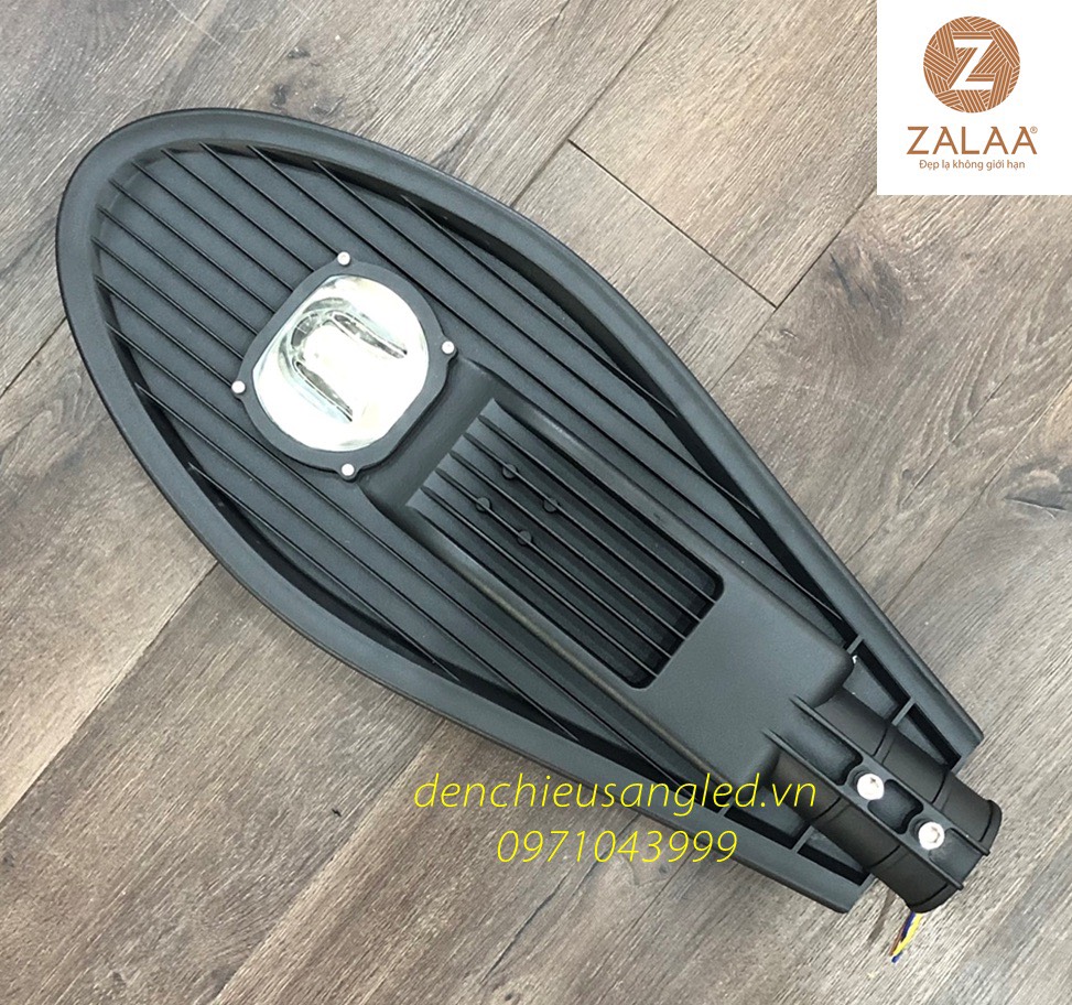 Đèn Đường LED 50W Chiếc Lá Mã sản phẩm ZLX50CC Zalaa - Bảo hành 2 năm