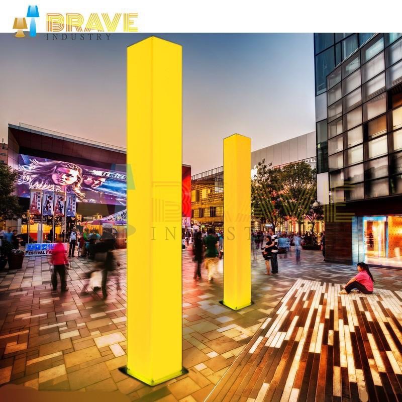 Cột đèn trang trí cảnh quan khu mua sắm Meka sáng toàn thân cao 2-5m mã ZSV-H-BxH-300x300