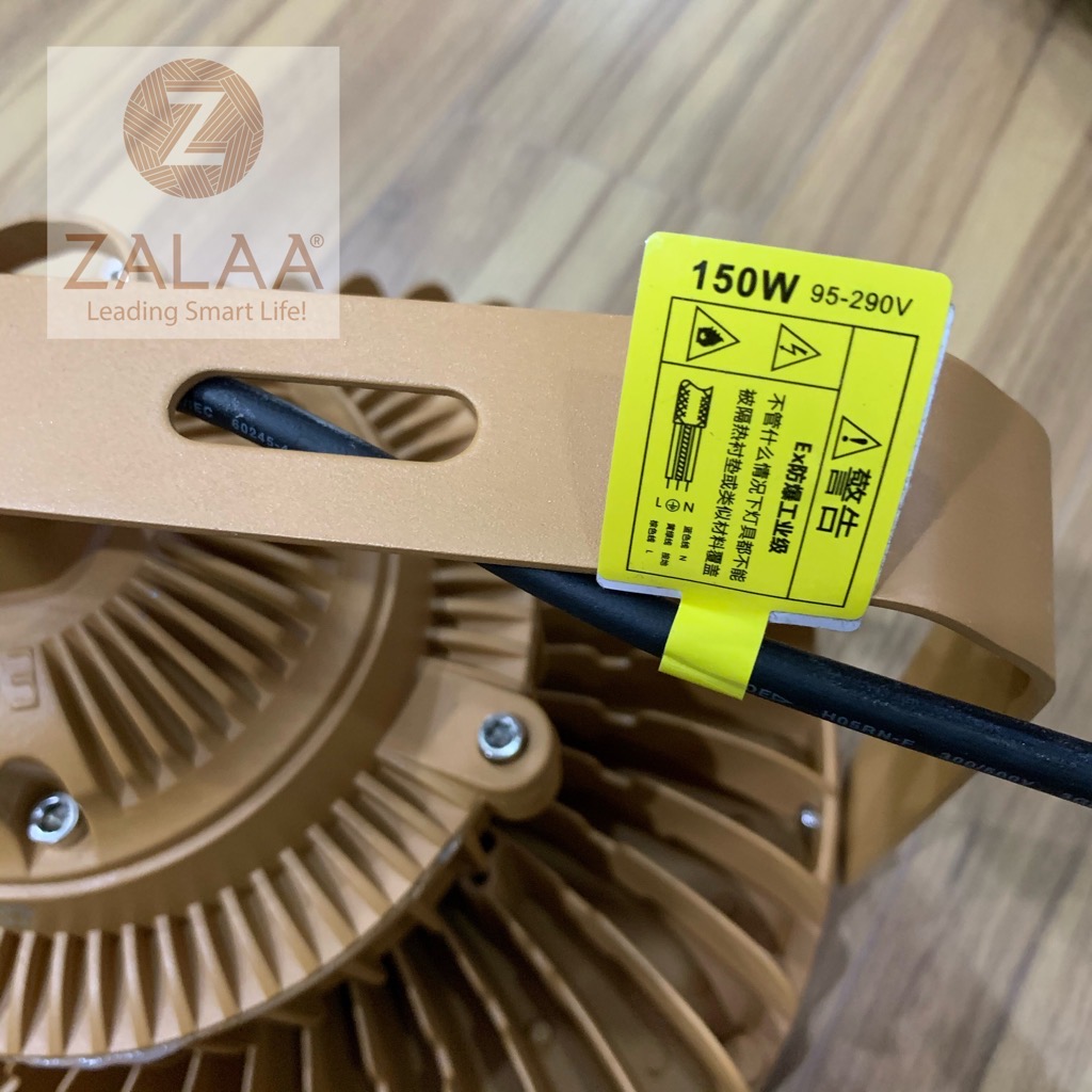 Đèn led Highbay nhà xưởng UFO chống cháy nổ 100w mã ZHB100SMD-CCN ZALAA