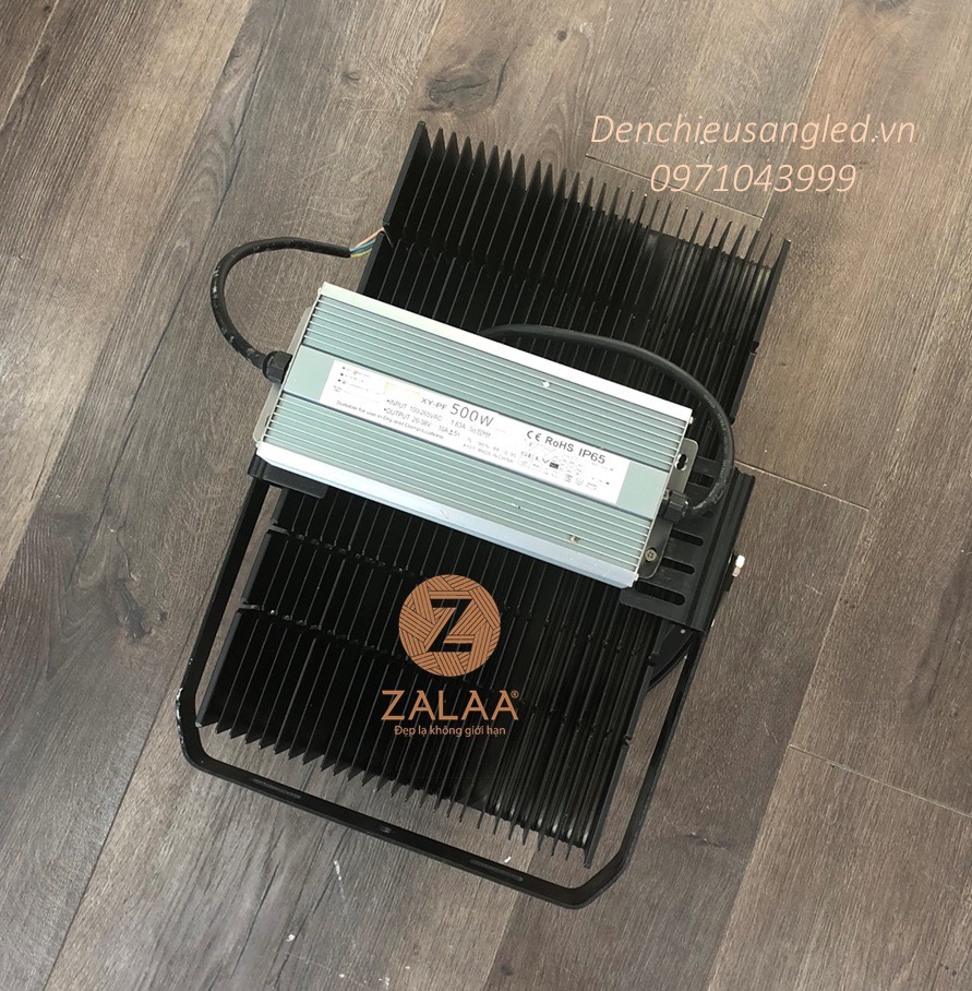 Đèn pha LED rọi 500w cao cấp mã sản phẩm ZFR-500 ZALAA