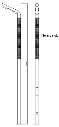Cột Đèn Trang Trí công viên hiện đại ZCV-026