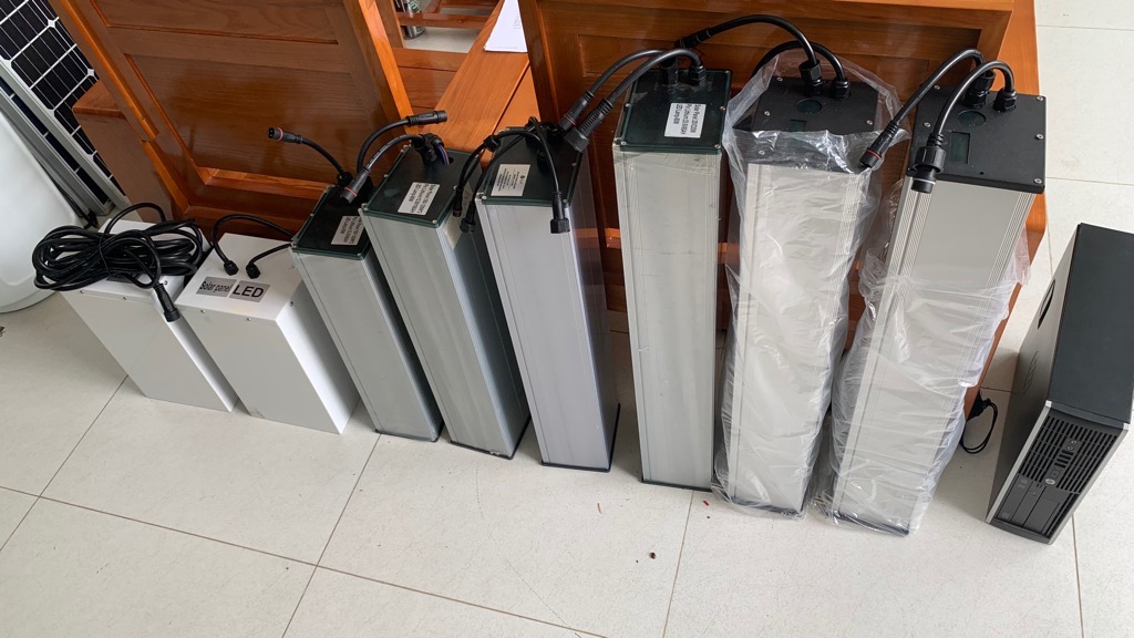 Bộ lưu điện đèn năng lượng mặt trời Pin Lithium 65AH 24V / 25.6V
