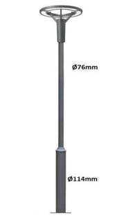 Đèn LED Sân Vườn công viên hiện đại mã số ZSV-020 ZALAA