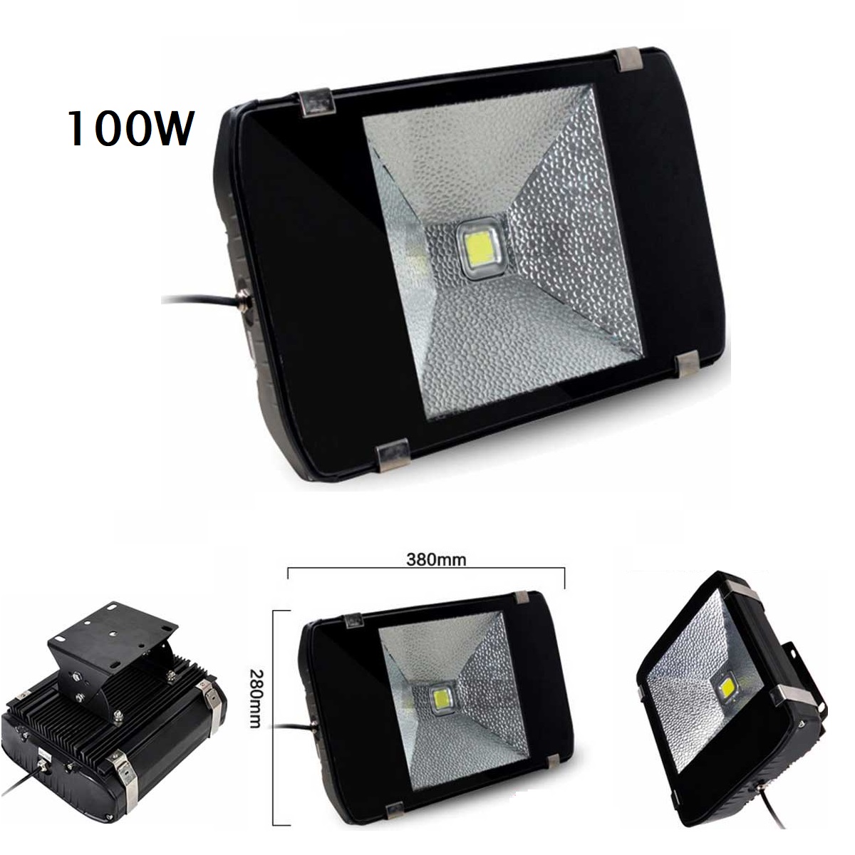 Đèn Pha LED Chiếu Sáng Hầm Lò - công suất từ 100W đến 400W