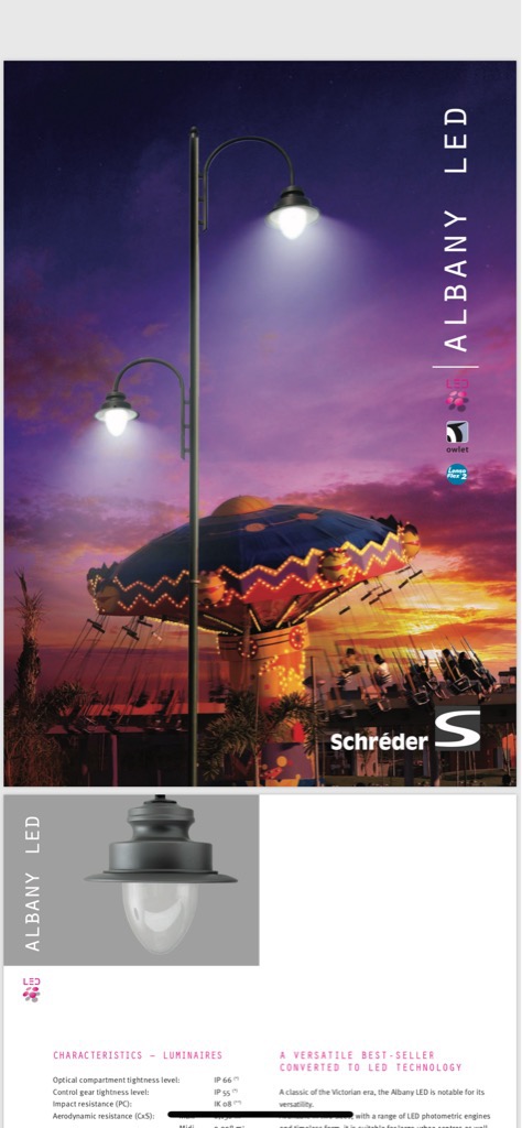 Đèn đường cao cấp kiểu mã sản phẩm ZODER037 Mai chiếu thủy lắp cột cao 8-12m