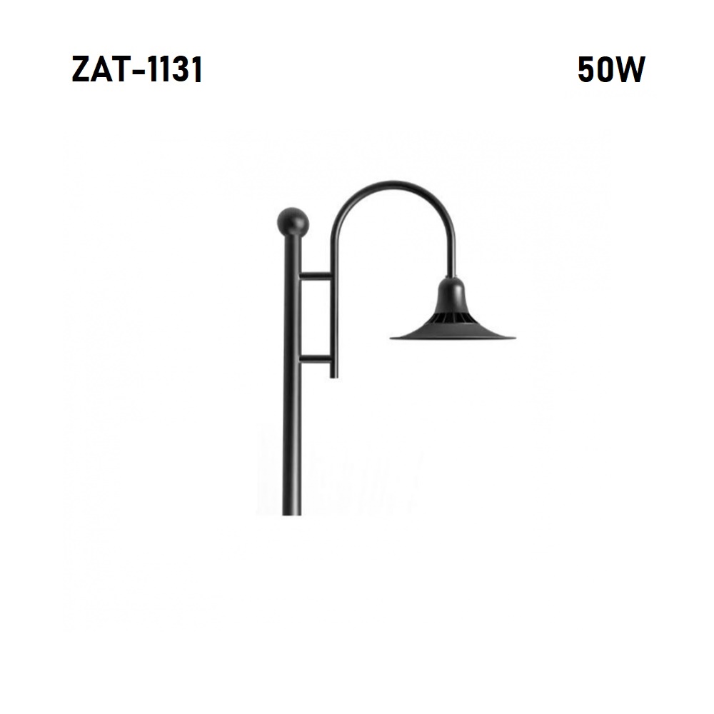 Đầu Đèn LED Chiếu Sáng Cảnh Quan Công Viên ZAT-1131 - Phù Hợp Cột Từ 3-6M với Công suất Từ 30W đến 60W